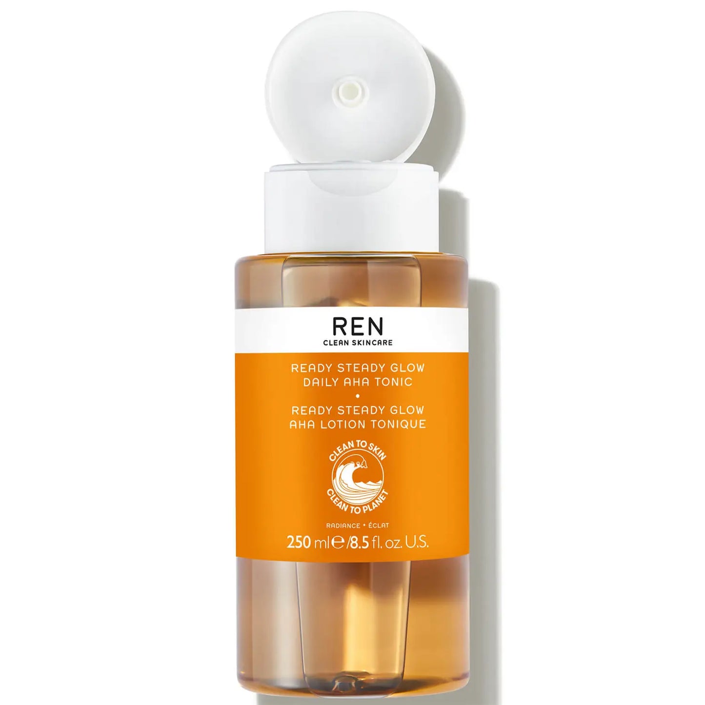 REN CLEAN SKINCARE READY STEADY GLOW DAILY AHA TONIC 250ML