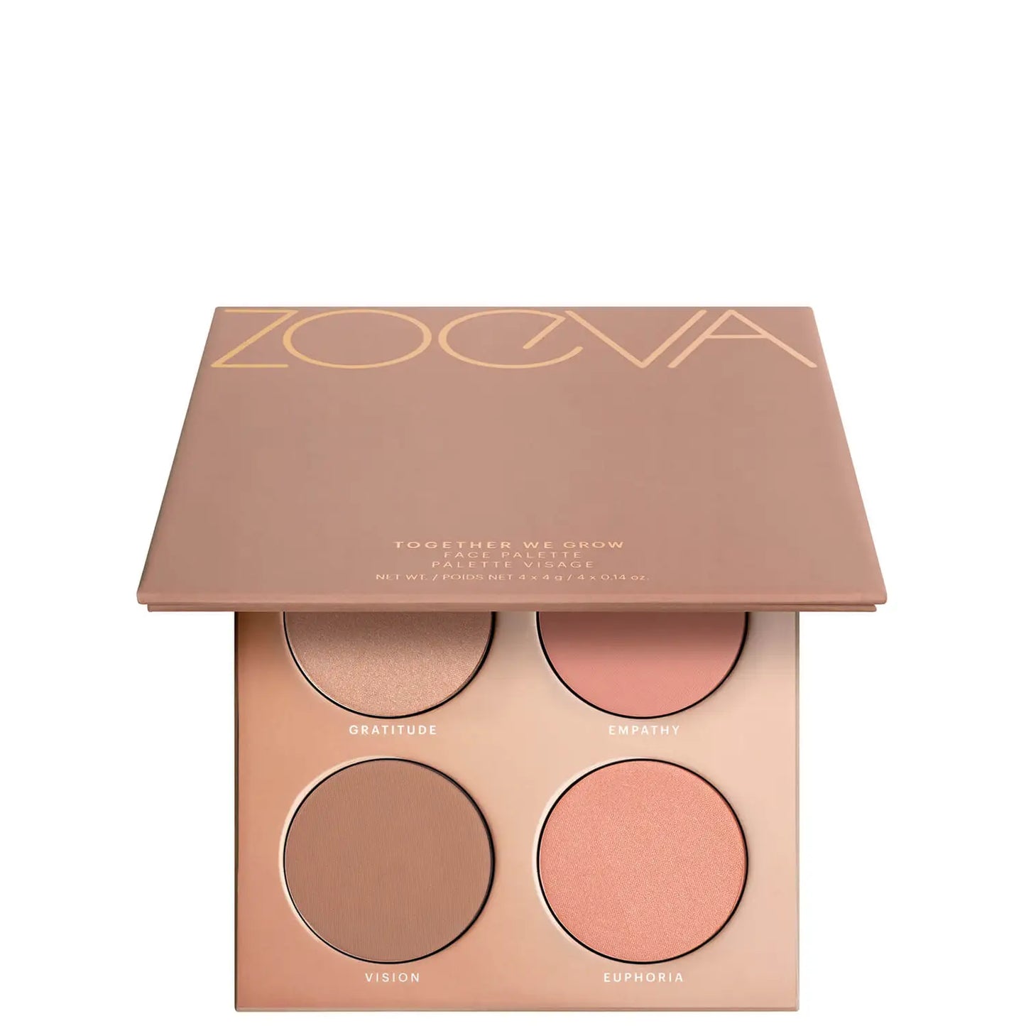 ZOEVA Together We Grow Face Palette 16g