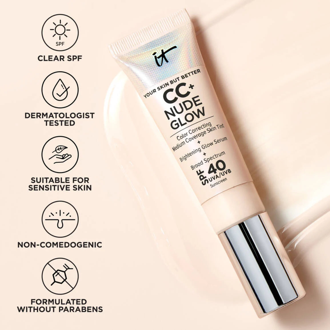 IT Cosmetics Your Skin But Better CC+ Nude Glow