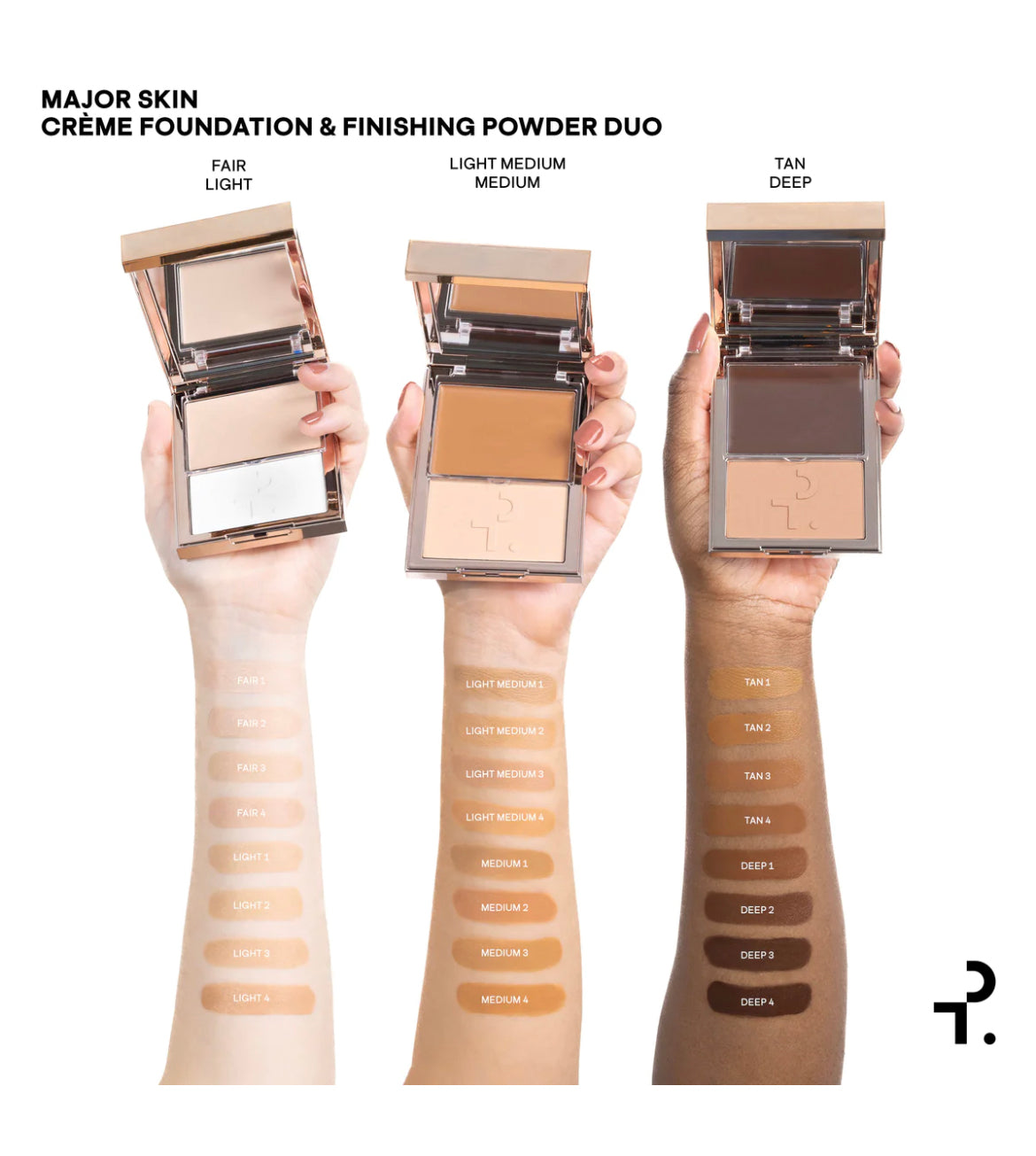 PATRICK TA MAJOR SKIN CRÈME FOUNDATION AND FINISHING POWDER DUOS