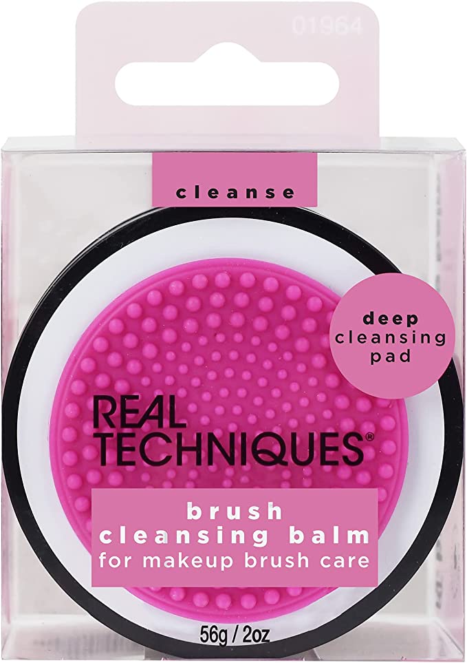 Real Techniques Brush Cleansing Balm with Deep Cleansing Pad