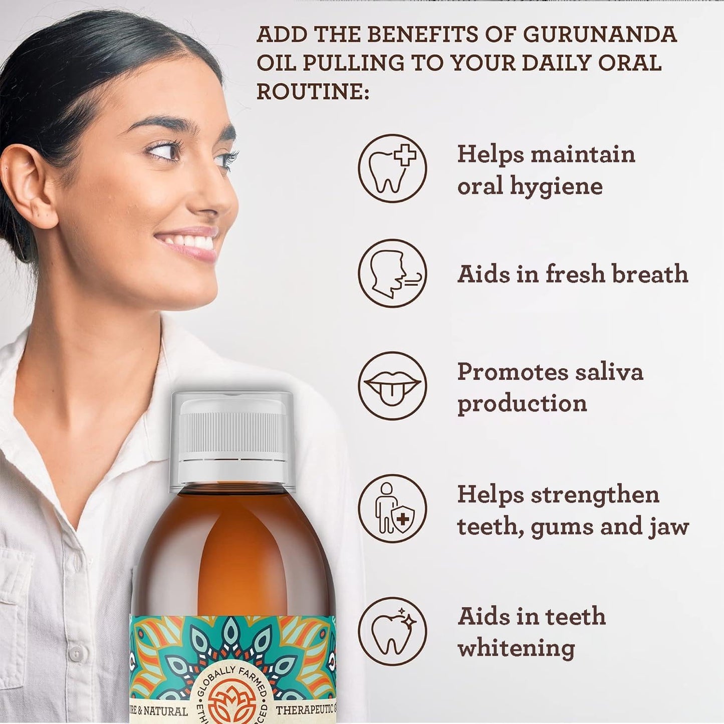 GuruNanda Original Oil Pulling Oil