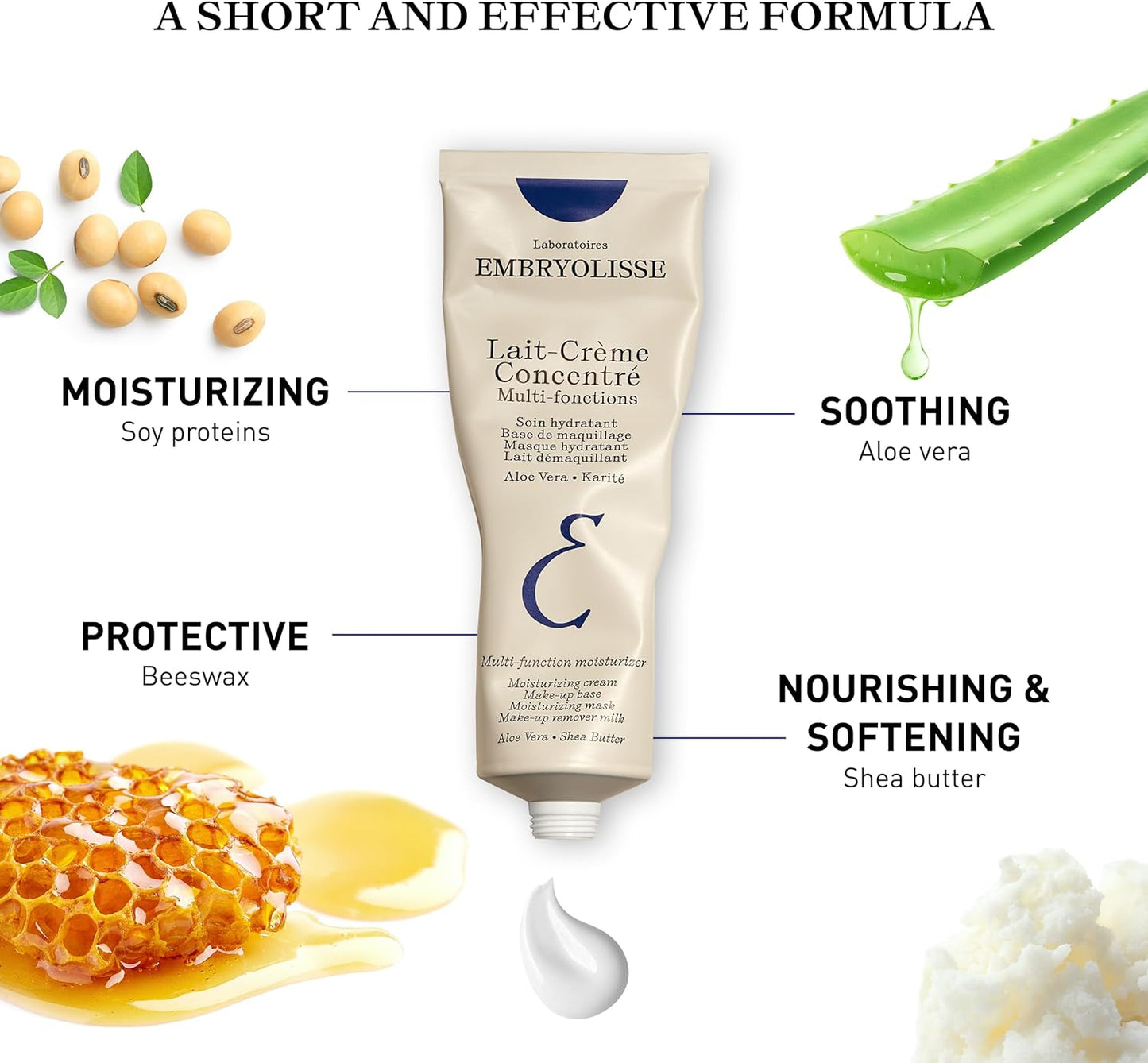 EMBRYOLISSE LAIT-CRÈME CONCENTRÉ MULTI-PURPOSE MOISTURISER 75ML