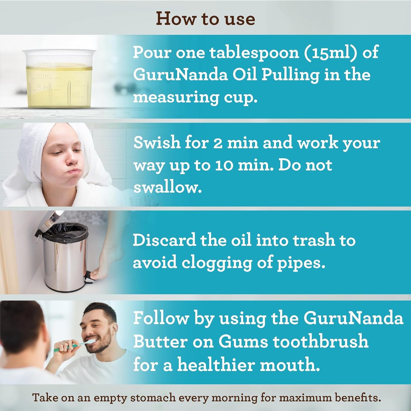 GuruNanda Original Oil Pulling Oil