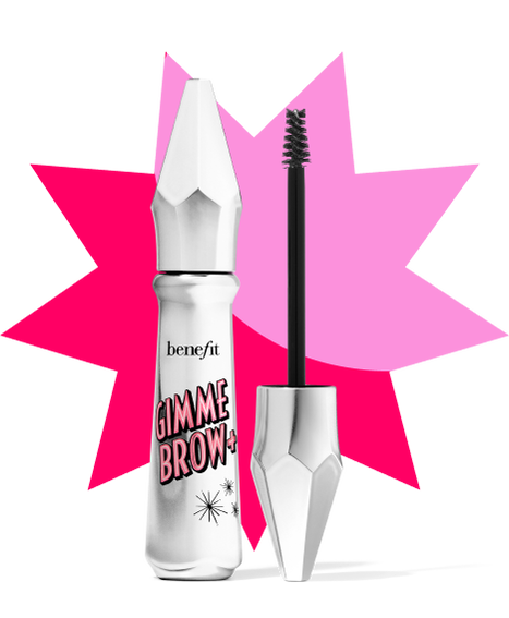 Gimme Brow+ brow-volumizing fiber gel in shade 3| fun-size