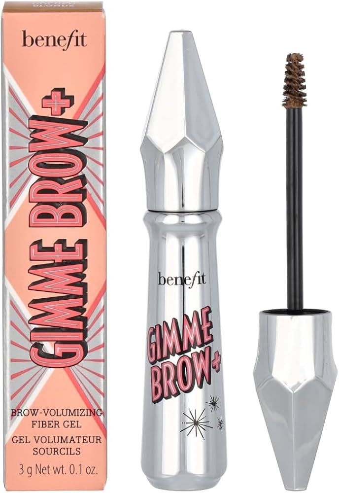 Gimme Brow+ brow-volumizing fiber gel in shade 3| fun-size