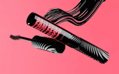 Fan Fest fanning & volumzing mascara in hyper black | fun-size