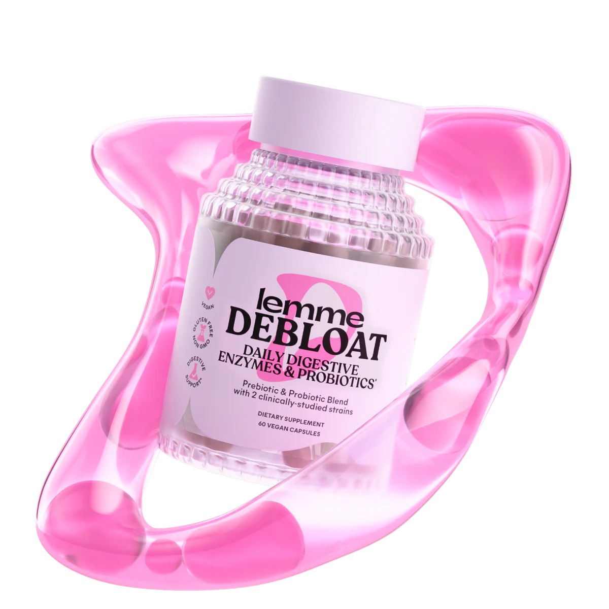 Lemme Debloat Daily Digestive Enzymes & Probiotics