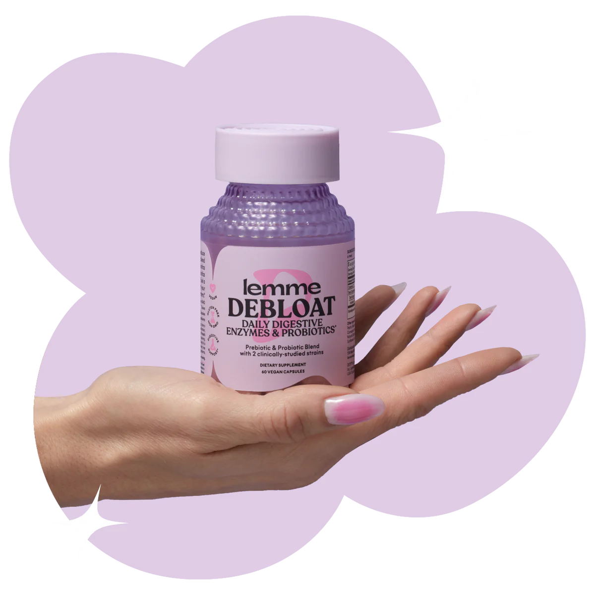 Lemme Debloat Daily Digestive Enzymes & Probiotics