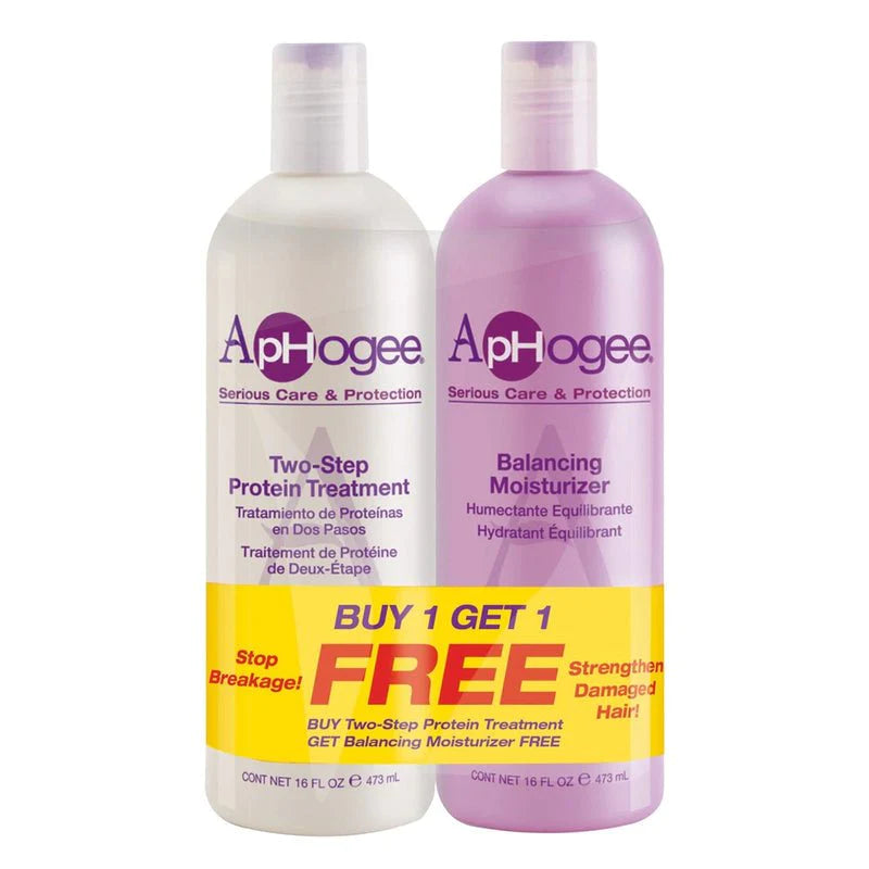 Aphogee Two Step Treatment and Balancing Moisturizer set