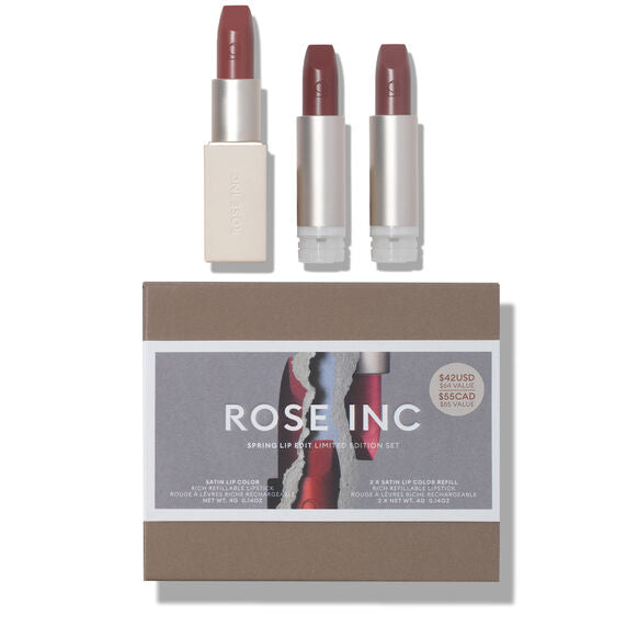 ROSE INC SPRING LIP EDIT - LIMITED EDITION SET