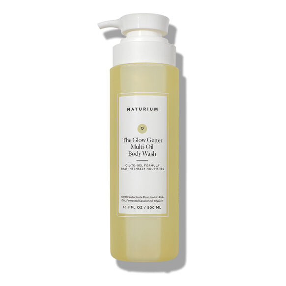 NATURIUM THE GLOW GETTER MULTI-OIL HYDRATING BODY WASH