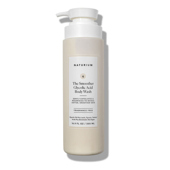 NATURIUM THE SMOOTHER GLYCOLIC ACID EXFOLIATING BODY WASH