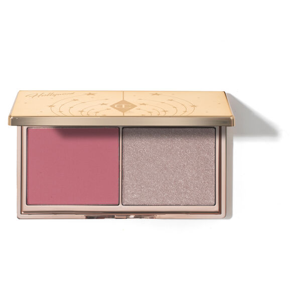 CHARLOTTE TILBURY MINI HOLLYWOOD BLUSH & GLOW - LIGHT/MEDIUM