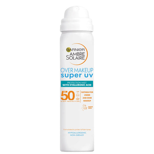 Garnier Ambre Solaire Over Makeup Super UV Protection Mist SPF50 75ml