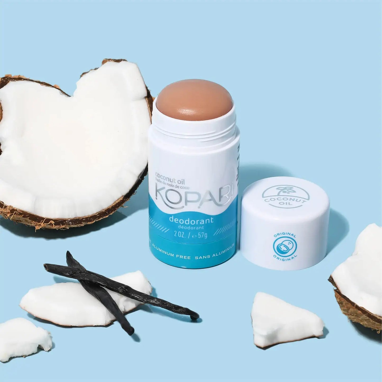 KOPARI BEAUTY NATURAL ALUMINUM FREE COCONUT DEODORANT