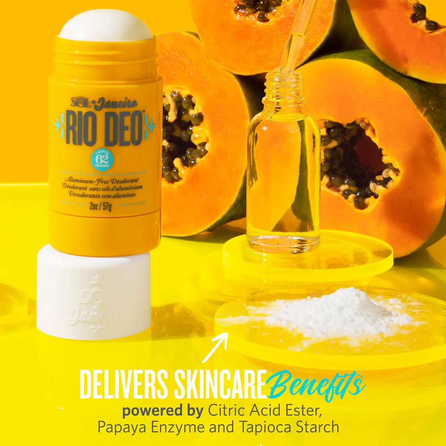 SOL DE JANEIRO RIO DEO ALUMINUM-FREE DEODORANT 57G