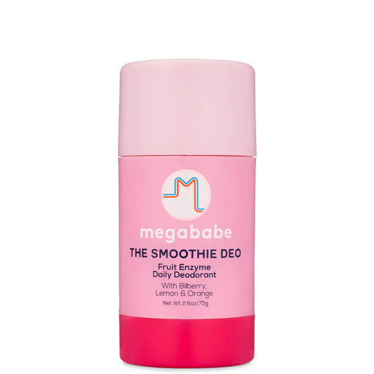 MEGABABE THE SMOOTHIE DEO FRUIT ENZYME DAILY DEODORANT (VARIOUS SIZES)