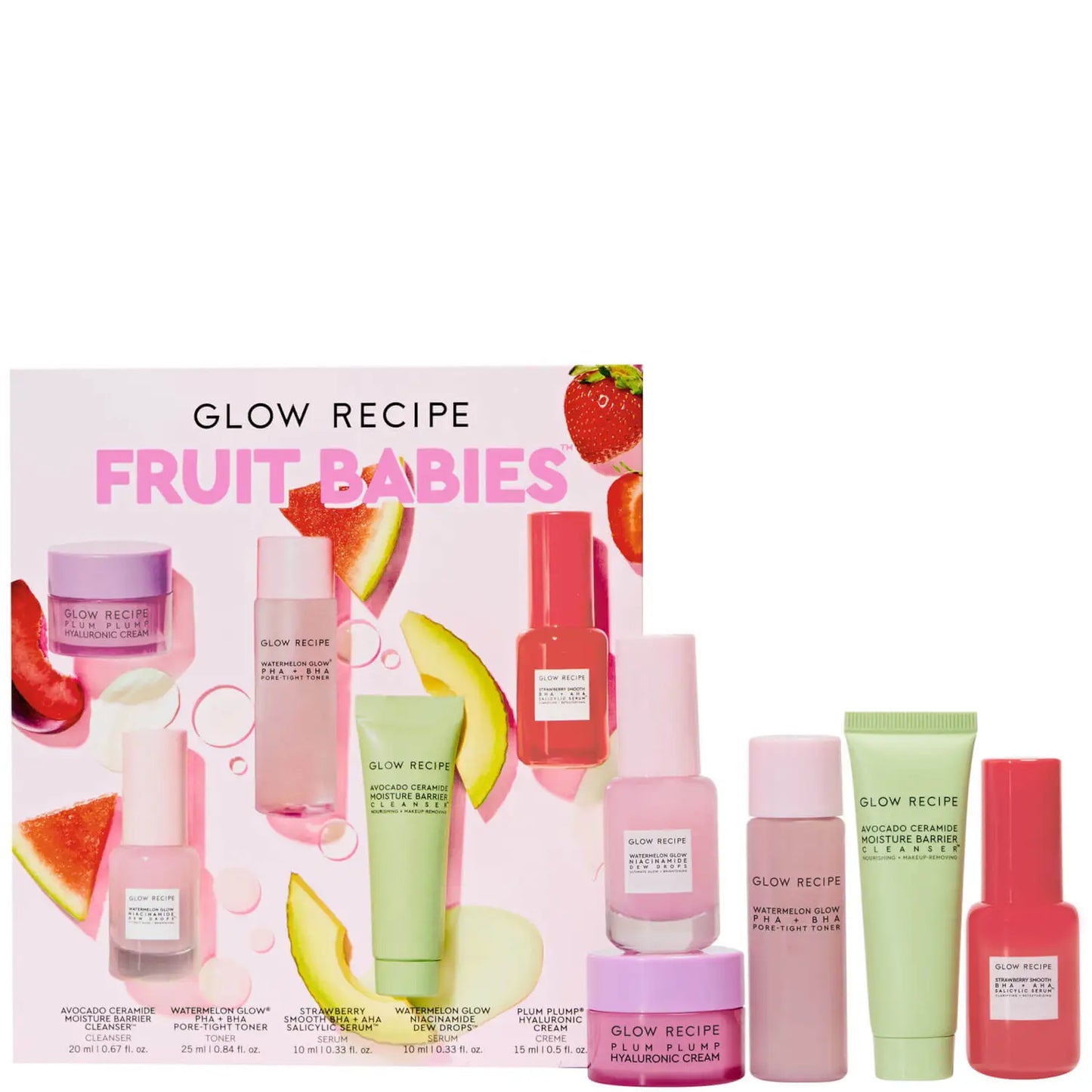 GLOW RECIPE FRUIT BABIES SET