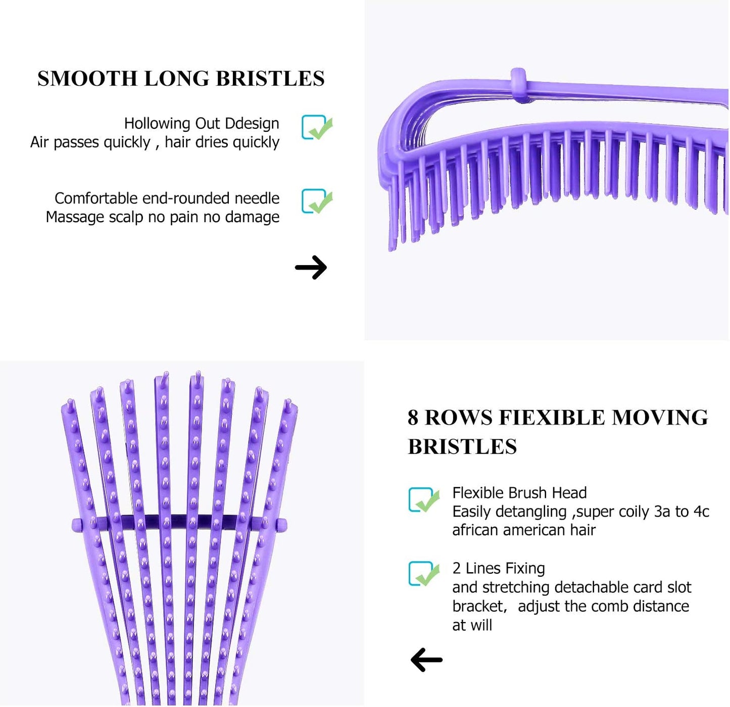 Hair brush set.