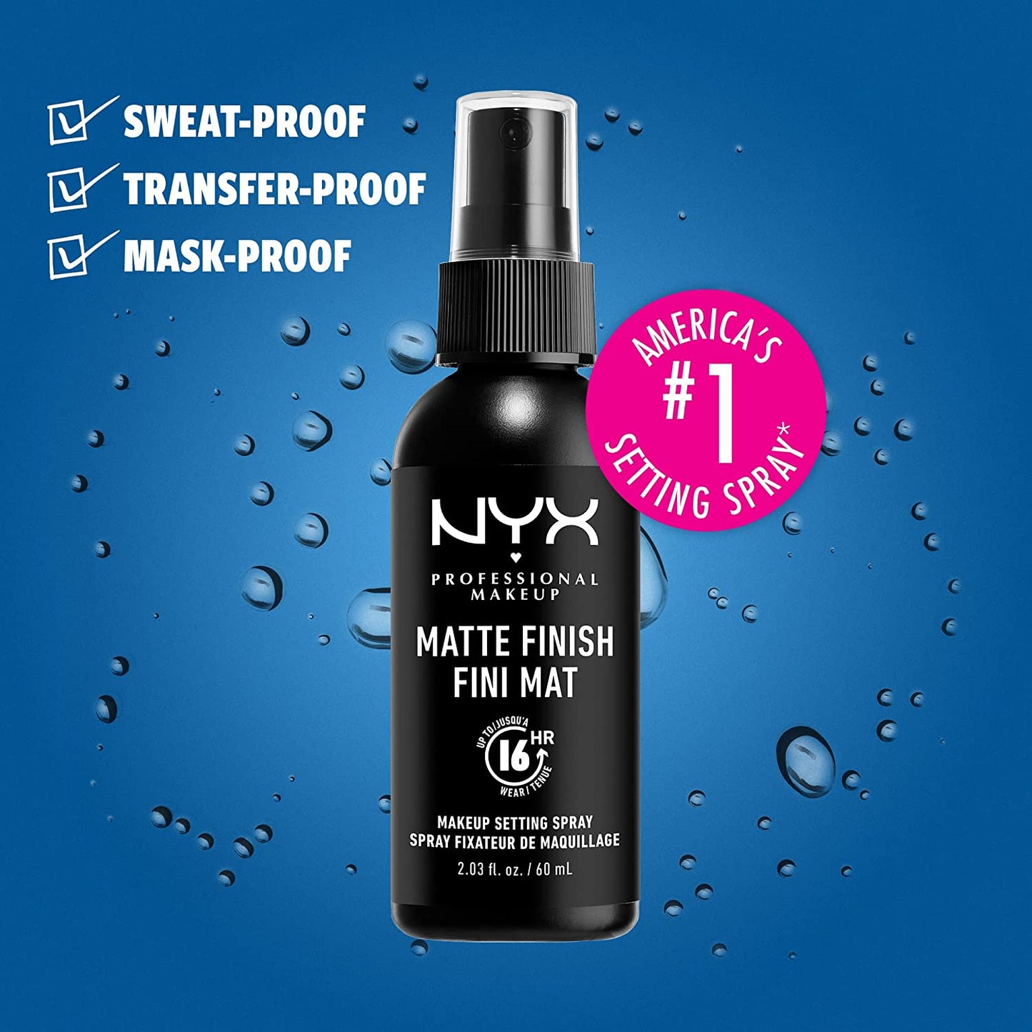 NYX Professional Makeup Make Up Setting Spray Matte Finish