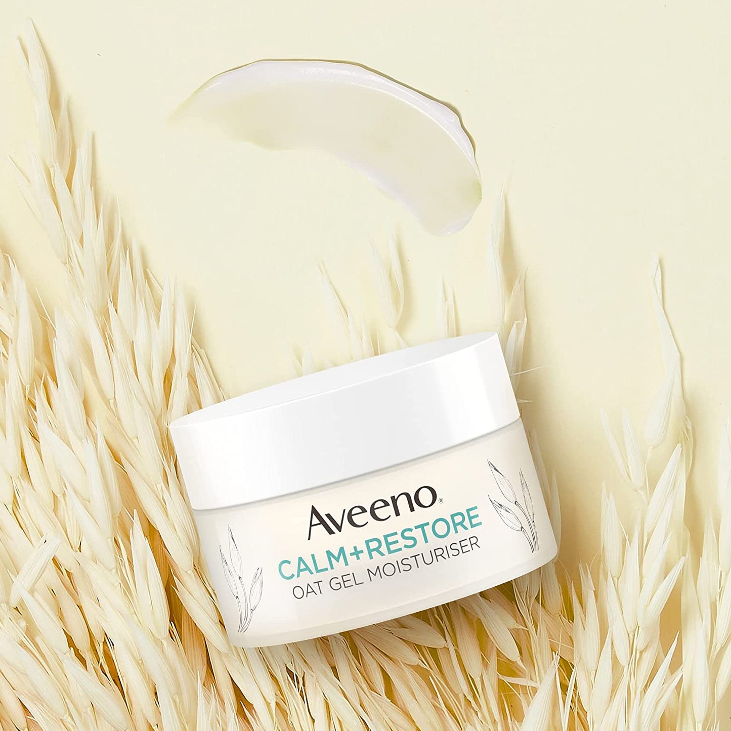 Aveeno Face Calm + Restore Oat Gel Moisturiser 50ml