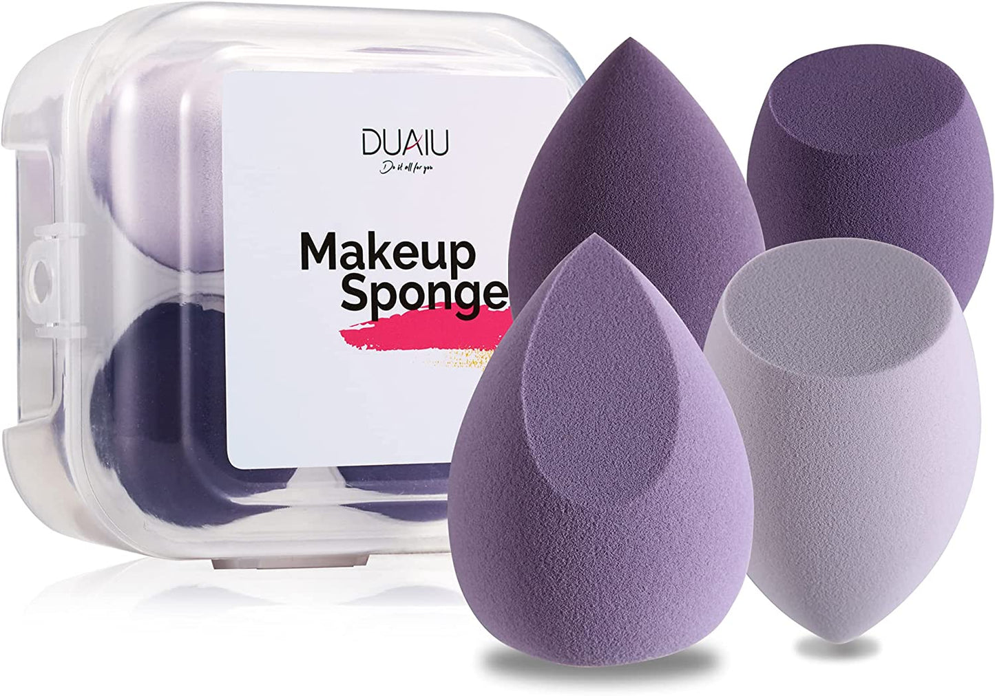 Makeup Sponge Blender DUAIU 4 Pack