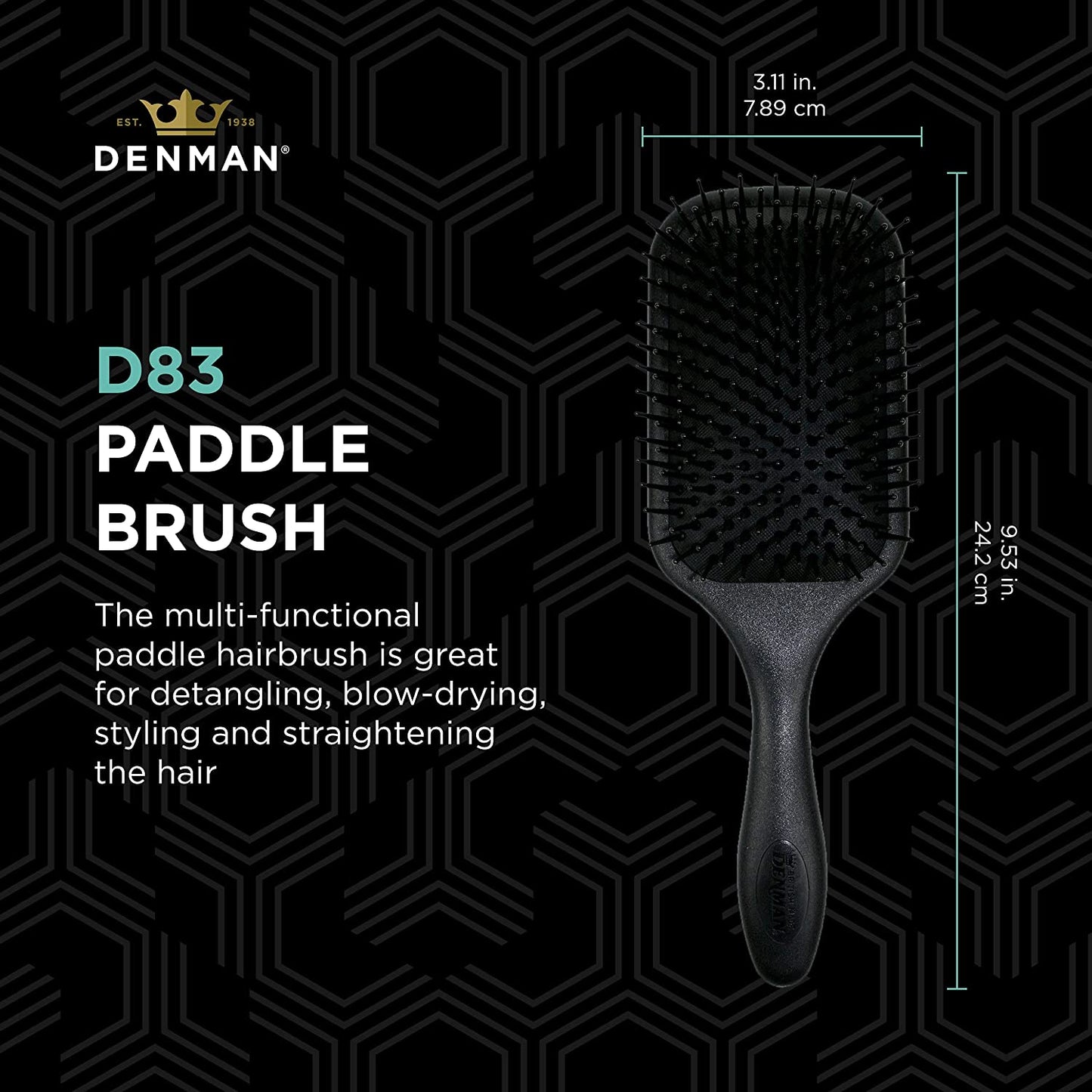 Denman D83 Large Paddle Hairbrush