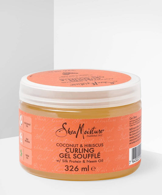 SHEA MOISTURE COCONUT & HIBISCUS CURLING GEL SOUFFLE