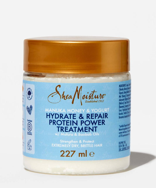 SHEA MOISTURE MANUKA HONEY & YOGURT HYDRATE + REPAIR PROTEIN POWER TREATMENT