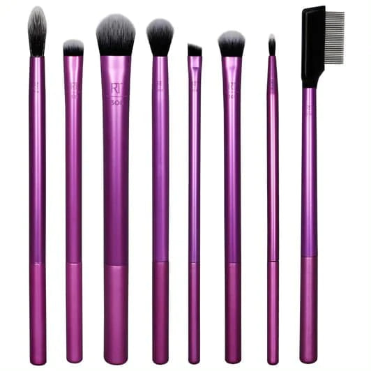 Real Techniques Everyday Eye Essentials Makeup Brush Kit.