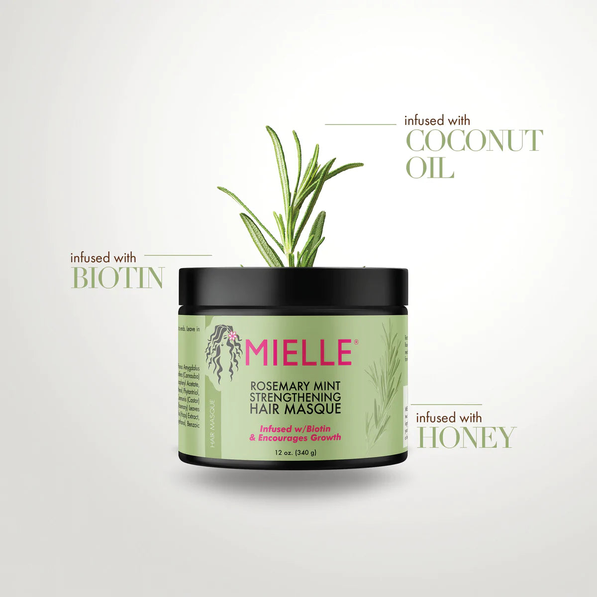 Mielle Rosemary Mint Strengthening Hair Masque