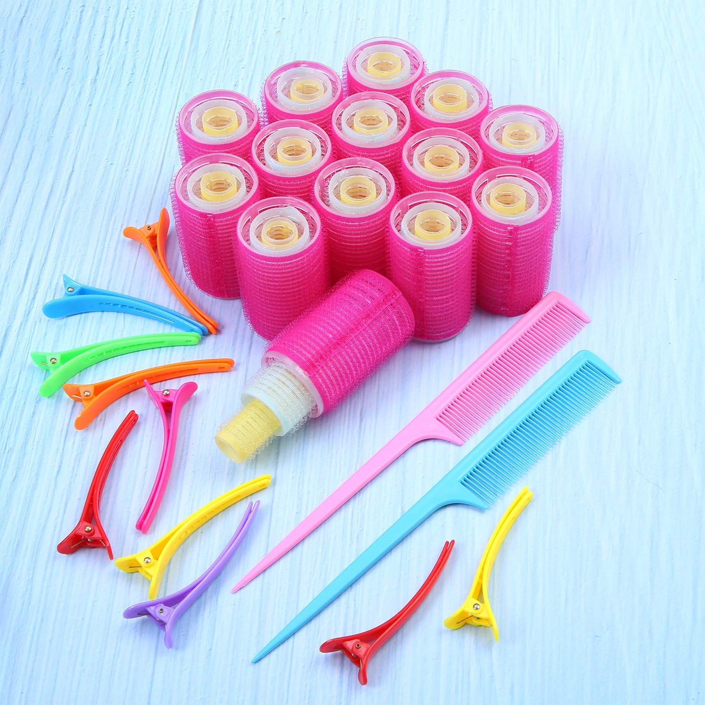 Self Grip Hair Rollers.