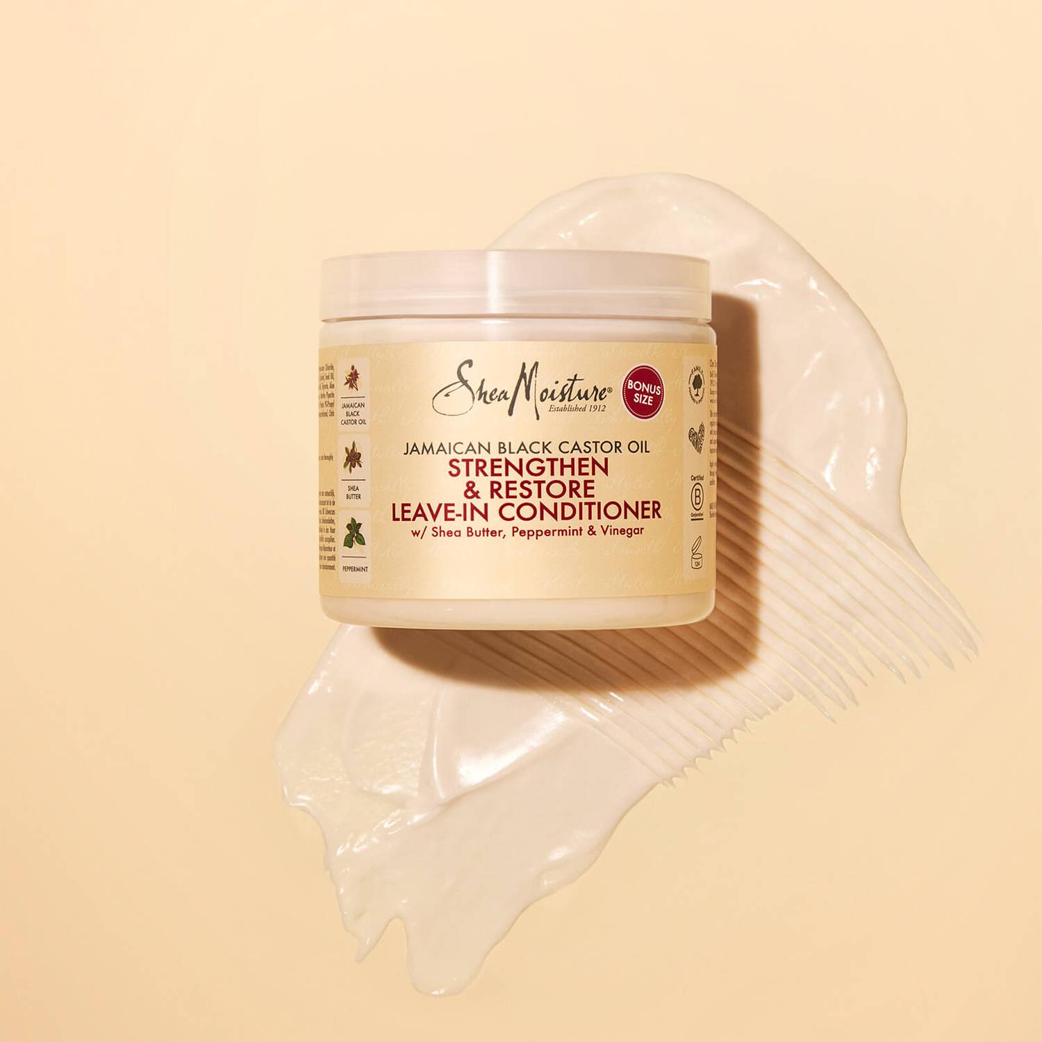 Shea Moisture Jamaican Black Castor Oil Strengthen, Grow & Restore Lea –  yourdailycareshopalbania