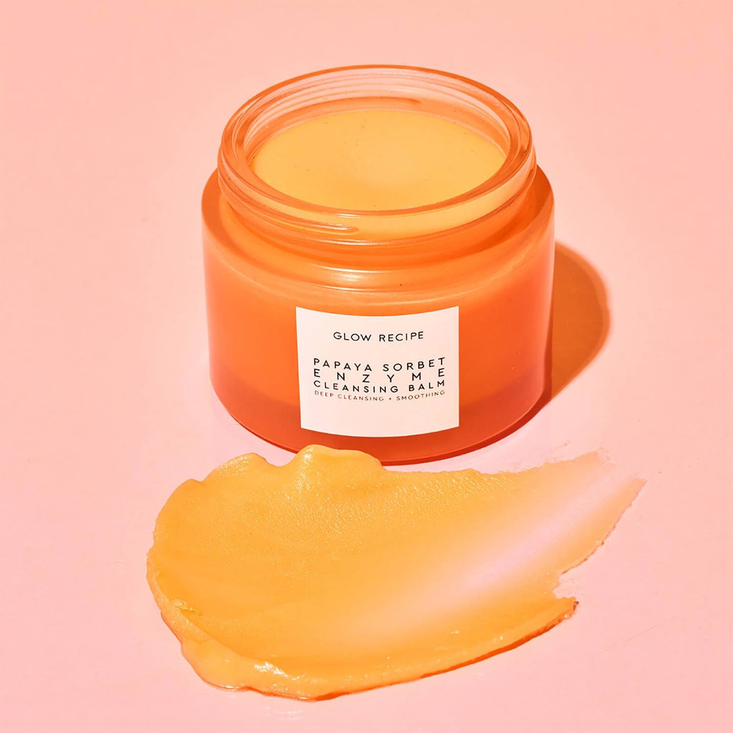 Glow Recipe Papaya Sorbet Enzyme Cleansing Balm.