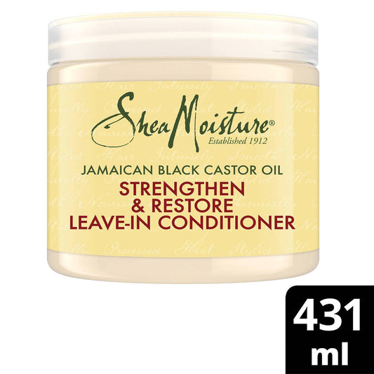 Shea Moisture Jamaican Black Castor Oil Strengthen, Grow & Restore Leave-in Conditioner 431ml